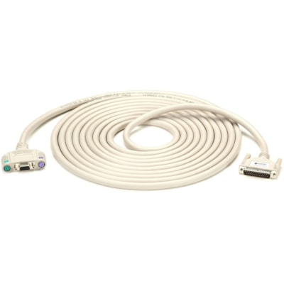 Black Box KVM User Cable - Keyboard/Monitor/Mouse Cable - PC (PS/2), Coax, 20-ft. (6.0-m) - 20 ft (6.10 m) Coaxial Network Cable - Beige - 1 Each /Mouse Cable User Cables PC PS /2 Coax 20-ft. 6.0-m