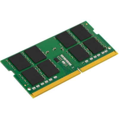 Kingston 32GB DDR4 SDRAM Memory Module - For Mini PC, Mobile Workstation, Notebook - 32 GB - DDR4-3200/PC4-25600 DDR4 SDRAM - 3200 MHz - CL22 - 1.20 V - Non-ECC - Unbuffered - 260-pin - SoDIMM - Lifetime Warranty  MEM 