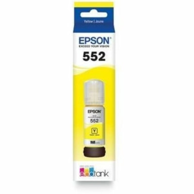 Epson T552 Ink Refill Kit - Inkjet - Yellow le with Sensormatic / ET-8500   ET-8550