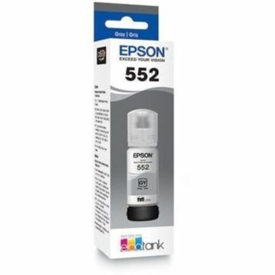 Epson T552 Ink Refill Kit - Inkjet - Gray  with Sensormatic / ET-8500 ET-8550