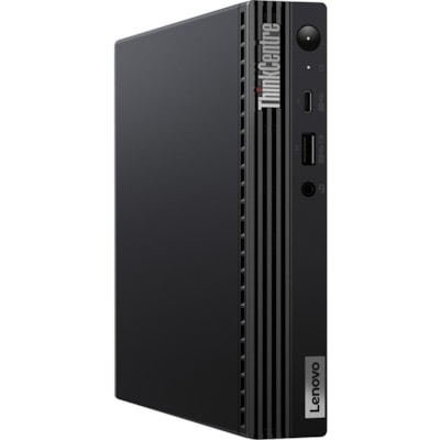 Lenovo ThinkCentre M75q Gen 2 11JJ000SUS Desktop Computer - AMD Ryzen 3 4350GE - 4 GB - 1 TB HDD - Tiny - Raven Black - Windows 10 Pro 64-bit - English (US) Keyboard - IEEE 802.11ac - 65 W W10P  4VUS 