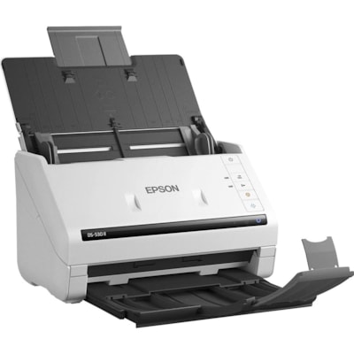 Epson - Numériseur avec chargeur automatique de documents (CAD) DS-530 II Grand format - 600 dpi Optique - 30 bit Couleur - 24 bit Echelle de gris - 35 ppm (Mono) - 35 Page(s) Par Minute (mode Couleur) - Numérisation recto-verso - USB  