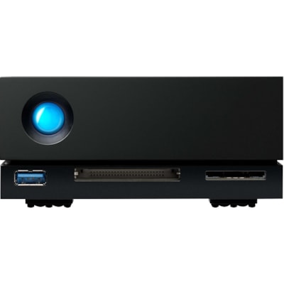 LaCie 1big STHS10000800 10 TB Desktop Hard Drive - External - Desktop PC, Notebook Device Supported - Thunderbolt 3, USB 3.0 - 7200rpm - 5 Year Warranty - Retail ERBOLT 3 + USB-C 