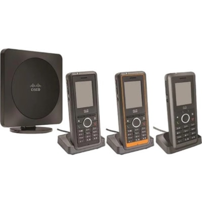 Cisco IP DECT Phone Kit - Black DSET AND BASE  MPP  US AND CAN 