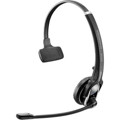 EPOS IMPACT SD 20 HS Headset - Mono - Wireless - DECT - 590.6 ft - 150 Hz to 6.80 kHz - On-ear - Monaural - Noise Cancelling, Electret, Bi-directional, Condenser Microphone - Black SD PRO 1 