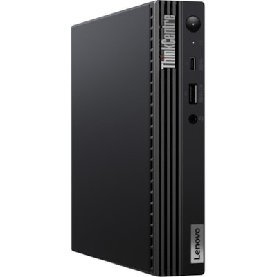 Lenovo ThinkCentre M75q Gen 2 11JJ000GCA Desktop Computer - AMD Ryzen 3 4350GE - 4 GB - 1 TB HDD - Tiny - Raven Black - Windows 10 Pro 64-bit - French Keyboard - IEEE 802.11ac - 65 W B 1X1TB FR 