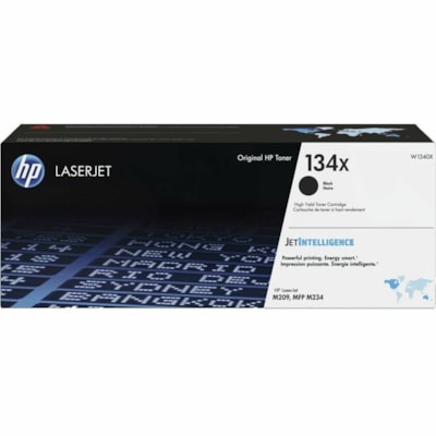 HP 134X Original High Yield Laser Toner Cartridge - Black - 1 Each ...
