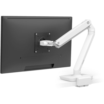 Ergotron Desk Mount for LCD Monitor - White - Height Adjustable - 1 Display(s) Supported - 34" Screen Support - 20 lb (9071.85 g) Load Capacity - 75 x 75, 100 x 100  LOW PROFILE  BWT 