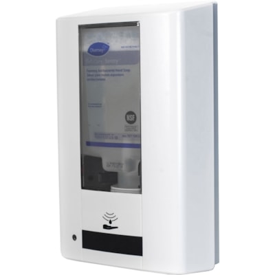 Diversey IntelliCare Hybrid Dispenser - Manual - 1.37 quart (1300 mL) Capacity - Durable, Lockable, Site Window, Tamper Resistant, Scratch Resistant, UV Resistant - White - 1 Each  