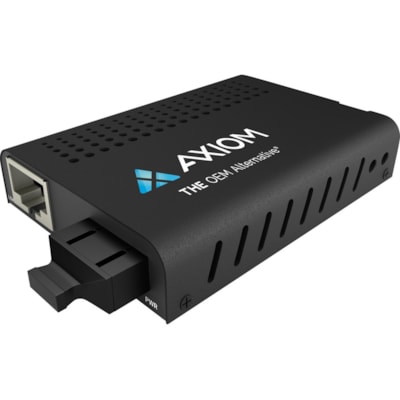 AXIOM MINI 1GBS RJ45 TO 1000BA SE-SX MEDIA CONVERTER - MMF  S C  2KM  1310NM