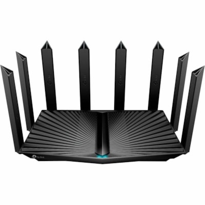 TP-Link Archer AX90 Wi-Fi 6 IEEE 802.11ax Ethernet Wireless Router - 2.40 GHz ISM Band - 5 GHz UNII Band - 8 x Antenna(8 x External) - 825 MB/s Wireless Speed - 3 x Network Port - 2 x Broadband Port - USB - 2.5 Gigabit Ethernet - VPN Supported - Desktop 6WRLS 