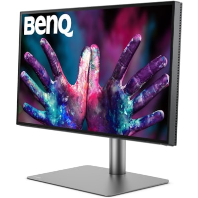 BenQ DesignVue PD2725U 27" Class 4K UHD LCD Monitor - 16:9 - Black - 27" Viewable - In-plane Switching (IPS) Technology - LED Backlight - 3840 x 2160 - 1.07 Billion Colors - 400 cd/m² - 5 ms - 60 Hz Refresh Rate - Speakers - HDMI - DisplayPort - USB Hub, KVM Switch  