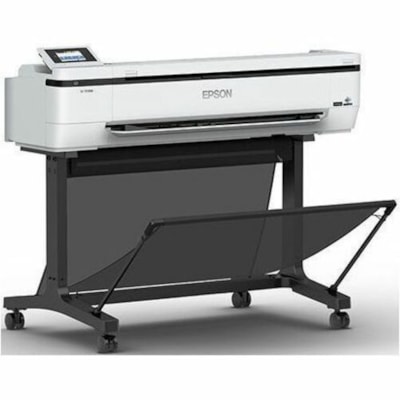 Epson SureColor T5170M A1 Inkjet Large Format Printer - Includes Scanner, Copier, Printer - 36" (914.40 mm) Print Width - Color - 31 Second Color Speed - 2400 x 1200 dpi - USB - Ethernet - Wireless LAN - Sheetfed Color Scan - Sheetfed Color Copy - Plain Paper, Recycled Paper, Photo Paper, Coated Pap  PLOT 