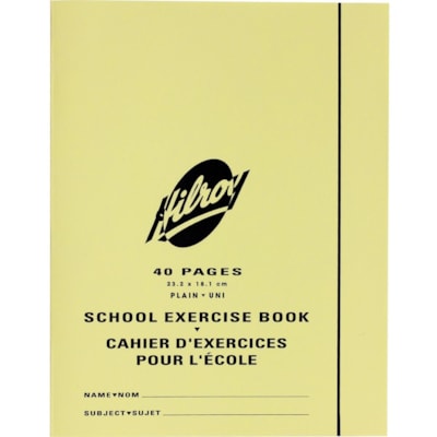 Hilroy Notebook - 40 Pages - Plain Front Ruling - 1 Each  