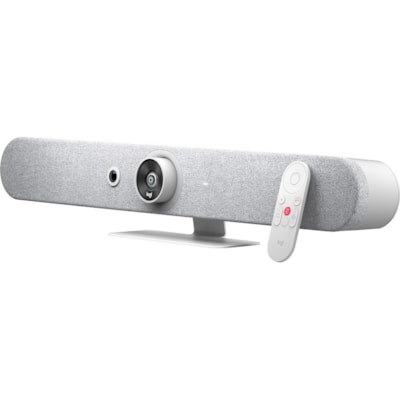 Logitech Rally Bar Mini Video Conferencing Camera - 30 fps - White - USB 3.0 - 3840 x 2160 Video - 120° Angle - 4x Digital Zoom - Microphone - Wireless LAN - Network (RJ-45) - Computer, Notebook  