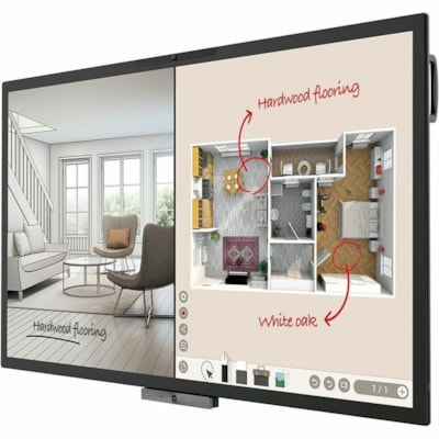 BenQ 65" Interactive Display for Business - DuoBoard CP6501K - LCD - ARM Cortex A73 + A53 - 4 GB SDRAM - Capacitive - Touchscreen - 16:9 Aspect Ratio - 3840 x 2160 - 320 cd/m² - 5,000:1, 30,000:1 Contrast Ratio - 2160p - USB - HDMI - VGA - Android 8.0 Oreo  MNTR 