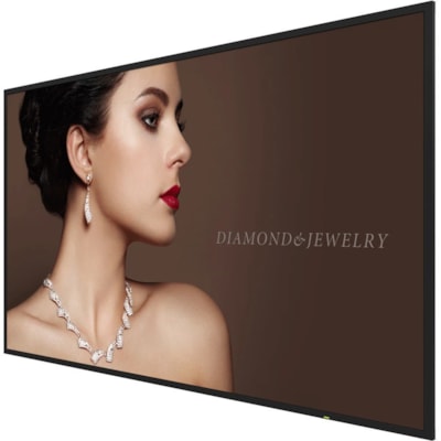 BenQ 55" 4K Smart Signage ST5501K - 55" (1397 mm) LCD - 32 GB - 3840 x 2160 - Direct LED - 350 cd/m² - 2160p - HDMI - USB - DVI - Serial - Wireless LAN - Bluetooth - Ethernet - Android - Black  MNTR 