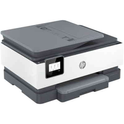 HP Officejet 8015e Wireless Inkjet Multifunction Printer - Color - Copier/Printer/Scanner - 18 ppm Mono/10 ppm Color Print - 4800 x 1200 dpi Print - Automatic Duplex Print - Up to 20000 Pages Monthly - Color Flatbed Scanner - 1200 dpi Optical Scan - Wireless LAN - ChromeOS, HP Smart App, Apple AirPr  PRNT 