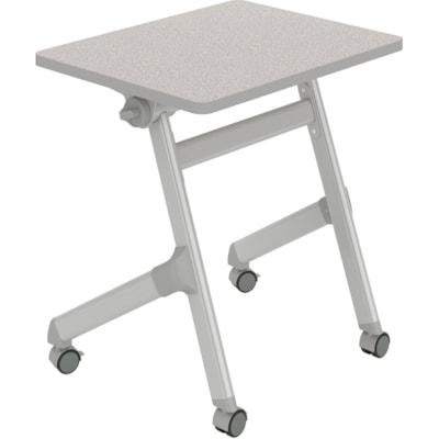 Safco Learn Nesting Rectangle Desk - Gray Rectangle, Laminated Top - Four Leg Base - 4 Legs - 200 lb (90.72 kg) Capacity - 28" (711.20 mm) Table Top Width x 22.3" (565.15 mm) Table Top Depth - 29.5" (749.30 mm) Height - Assembly Required - High Pressure Laminate (HPL) Top Material - 1 / Carton GREY TOP 