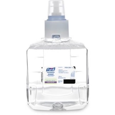 PURELL® Advanced Hand Sanitizer Foam Refill - Fragrance-free Scent - 1.20 L - Pump Bottle Dispenser - Hand - Dye-free - 2 / Box PURELL  USE W/LTX DISPENSERS 
