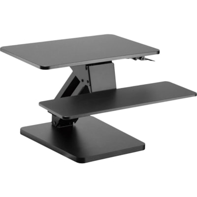 Tripp Lite series Safe-IT WWSSDTAM Multipurpose Desktop Riser - 29 lb (13154.18 g) Load Capacity - 17.50" (444.50 mm) Height x 23.60" (599.44 mm) Width x 24.20" (614.68 mm) Depth - Desktop - Black - For Monitor, Computer, Notebook, Keyboard, Smartphone, USB Hub, TV, Workstation - Antimicrobial, Keyb EIGHT SIT-STAND DESKTOP WORKST ATION