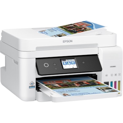 Epson - Imprimante multifonction à jet d'encre WorkForce ST-C4100 Sans fil - Couleur - Copieur/Télécopieur/Imprimante/Scanner - 4800 x 1200 dpi Impression - Automatique Recto/Verso - jusqu'à 5000 Pages mensuelles - 250 alimentation d'entrée - Couleur Scanner à Pla rinter 