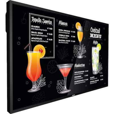Philips Signage Solutions P-Line Display - 49.50" (1257.30 mm) LCD - 3840 x 2160 - LED - 700 cd/m² - 2160p - HDMI - USB - DVI - SerialEthernet  UHD 3840X2160 750 CD/M2 