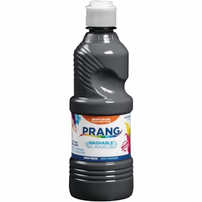 Prang - Gouache X10709 - 1 Couleur(s) - Noir - 473,18 mL - Lavable - 1 chaque PRETE A L'UTILISATION NOIR  16OZ