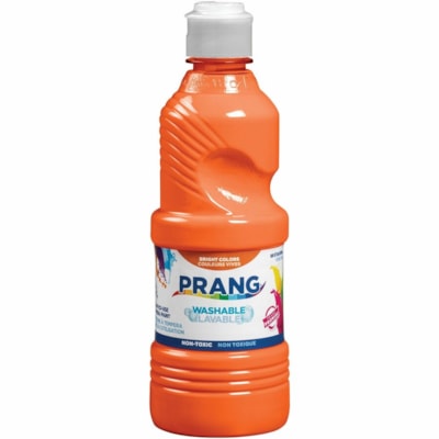 Prang Washable Tempera Paint - 1 Color(s) - Orange - 473.18 mL - Washable - 1 Each READY-TO-USE WASHABLE 