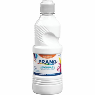 Prang - Gouache X10707 - 1 Couleur(s) - Blanc - 473,18 mL - Lavable - 1 chaque PRETE A L'UTILISATION BLANC  16OZ