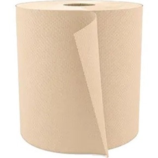 Cascades PRO Roll Paper Towel - 1 Ply - 7.88" (200.03 mm) Width x 800 ft (243.84 m) Length - Kraft - Fiber - 6 / Box 6/CS NATURAL 6/CS CASCADES PRO SELECT