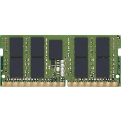 Kingston Server Premier 16GB DDR4 SDRAM Memory Module - For Server - 16 GB - DDR4-3200/PC4-25600 DDR4 SDRAM - 3200 MHz Dual-rank Memory - CL22 - 1.20 V - ECC - Unbuffered - 260-pin - SoDIMM - Lifetime Warranty  MEM 