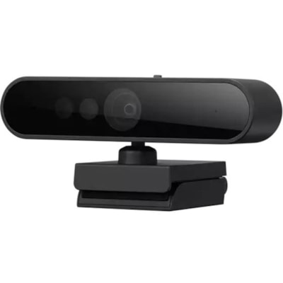 Lenovo Video Conferencing Camera - Black - USB Type C - 1 Each - Full HD - 1920 x 1080 Video - 95° Angle - Tripod Mount, Clip - Microphone - For Computer, Notebook, Monitor - Windows 10, Windows 7, Windows 8, Windows 11, macOS Mojave 10.14, Linux - Plug & Play, 3D Noise Reduction  PERP 