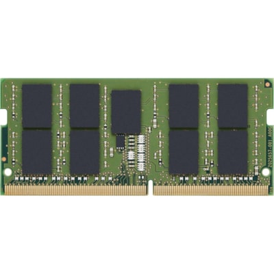 Kingston 16GB DDR4 SDRAM Memory Module - For Mobile Workstation - 16 GB - DDR4-3200/PC4-25600 DDR4 SDRAM - 3200 MHz Dual-rank Memory - CL22 - 1.20 V - ECC - Unbuffered - 260-pin - SoDIMM - Lifetime Warranty  MEM 