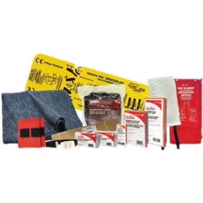 First Aid Central - Tourniquet - Noir LéGER ET COMPACT UTILISABLE D'UNE SEULE MAIN