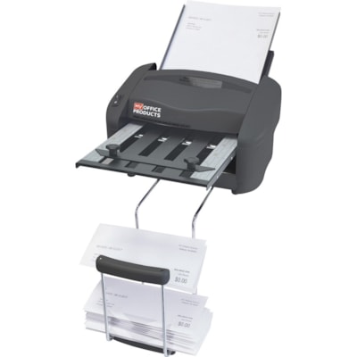 Premier P7500 Paper Folder - 2200 Sheets/Hour - Half-fold, Letter Fold, Z Fold - Gray DESKTOP LETTER FOLDER 50-SHEET AUTOMATIC FOLDER