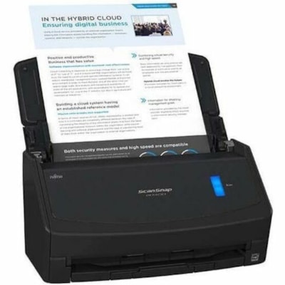 Ricoh - Numériseur avec chargeur automatique de documents (CAD) ScanSnap iX1400 - 600 dpi Optique - Blanc - 40 ppm (Mono) - 40 Page(s) Par Minute (mode Couleur) - Couleur, Monochrome, Échelle des gris Scan - Numérisation recto-verso - Document papier, Carte professionnelle, Reçu  SUPL 