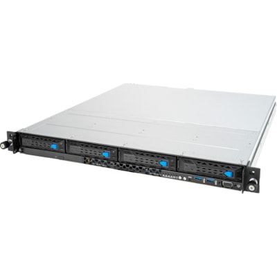 Asus Barebone System - 1U Rack-mountable - Socket LGA-1200 - 1 x Processor Support - Intel C252 Chip - 128 GB DDR4 SDRAM DDR4-3200/PC4-25600 Maximum RAM Support - 4 Total Memory Slots - Serial ATA/600 RAID Supported Controller - AST2600 64 MB Graphic(s) - 4 3.5" Bay(s) - 6 SATA Interface(s) - Proces 200 E C252 