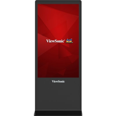 ViewSonic EP5542T 55 inch Multi-touch Digital ePoster - 55" (1397 mm) LCD - Touchscreen - 16 GB - 3840 x 2160 - Direct LED - 450 cd/m² - 2160p - HDMI - USB - SerialEthernet - Black - Energy Star NTERACTIVE DIGITAL EPOSTER 384 0X2160 RESOLUTION 45