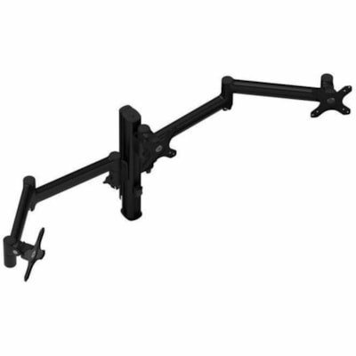 ATDEC TRIPLE MONITOR MOUNT F B LACK 