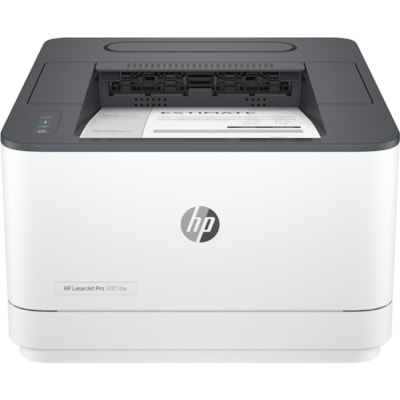 HP LaserJet Pro 3000 3001dw Desktop Wireless Laser Printer - Monochrome - 35 ppm Mono - 1200 x 1200 dpi Print - Automatic Duplex Print - 250 Sheets Input - Ethernet - Wireless LAN - HP Smart App, Apple AirPrint, Mopria, Wi-Fi Direct - 50000 Pages Duty Cycle - Plain Paper Print - Fast Ethernet - USB  