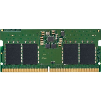 Kingston ValueRAM 16GB (2 x 8GB) DDR5 SDRAM Memory Kit - For Notebook - 16 GB (2 x 8 GB) - DDR5-4800/PC5-38400 DDR5 SDRAM - 4800 MHz Single-rank Memory - CL40 - 1.10 V - Retail - Non-ECC - Unbuffered - 262-pin - SoDIMM - Lifetime Warranty  MEM 