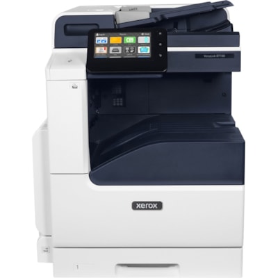 Xerox VersaLink B7125 Laser Multifunction Printer - Monochrome - Blue, White - Cloud/Copy/Email/Print/Scan - 25 ppm Mono Print - 1200 x 1200 dpi Print - Automatic Duplex Print - Up to 107000 Pages Monthly - Color Flatbed Scanner - Gigabit Ethernet - USB  PRNT 