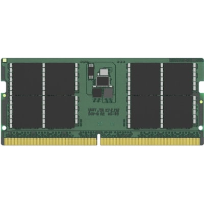 Kingston 64GB (2 x 32GB) DDR5 SDRAM Memory Kit - For Notebook, Workstation, Server, Desktop PC - 64 GB (2 x 32GB) - DDR5-4800/PC5-38400 DDR5 SDRAM - 4800 MHz Dual-rank Memory - CL40 - 1.10 V - Retail - Non-ECC - Unbuffered - 262-pin - SoDIMM - Lifetime Warranty  MEM 