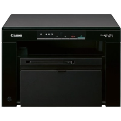 Canon imageCLASS MF3010 Laser Multifunction Printer - Monochrome - Copier/Printer/Scanner - 19 ppm Mono Print - 1200 x 600 dpi Print - Color Flatbed Scanner - 600 dpi Optical Scan - USB - For Plain Paper Print - 1 Each  