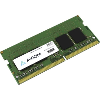 Axiom 16GB DDR5 SDRAM Memory Module - For Notebook, Computer, Server - 16 GB (1 x 16GB) - DDR5-4800/PC5-38400 DDR5 SDRAM - 4800 MHz - CL40 - 1.10 V - 262-pin - SoDIMM - Lifetime Warranty AX54800S40D/16G 