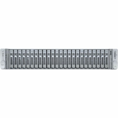 Cisco HyperFlex Server Barebone System - 2U Rack-mountable - 2 x Processor Support - Intel C621A Chip - 3 TB DDR4 SDRAM DDR4-3200/PC4-25600 Maximum RAM Support - Serial Attached SCSI (SAS), Serial ATA Controller - G200e 8 MB Graphic(s) - Network (RJ-45) - Processor Support (Xeon Gold, Xeon Silver, X RESS M6 NODE 