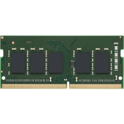 Kingston 16 GB DDR4 SDRAM Memory Module - For PC/Server, Motherboard, Notebook - 16 GB - DDR4-3200/PC4-25600 DDR4 SDRAM - 3200 MHz Single-rank Memory - CL22 - 1.20 V - ECC - Unbuffered - 260-pin - SoDIMM - Lifetime Warranty  MEM 