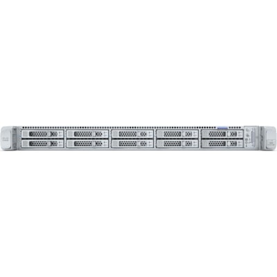 Cisco HyperFlex Server Barebone System - 1U Rack-mountable - 2 x Processor Support - Intel C621A Chip - 2 TB DDR4 SDRAM DDR4-3200/PC4-25600 Maximum RAM Support - 32 Total Memory Slots - Serial Attached SCSI (SAS) RAID Supported, Serial ATA Controller - G200e 8 MB Graphic(s) - Processor Support (Xeon  M6 NODE 