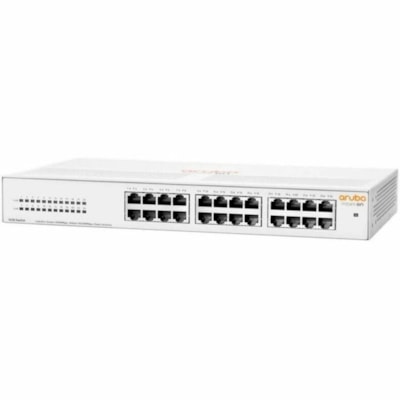 HPE Instant On 1430 24G Switch - 24 Ports - Gigabit Ethernet - 100Base-TX, 10/100/1000Base-T - 2 Layer Supported - 11.70 W Power Consumption - Twisted Pair, Optical Fiber - Table Top, Under Table, Wall Mountable, Rack-mountable - Lifetime Limited Warranty  